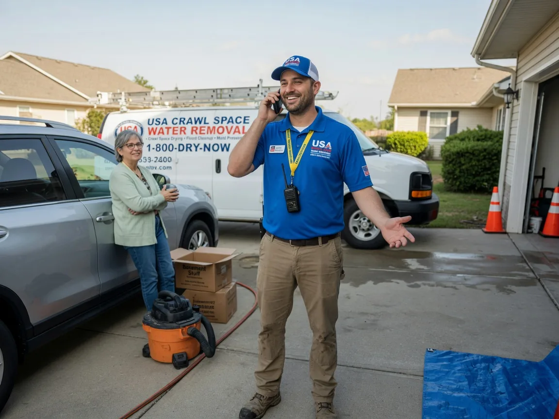 Crawl Space Water Removal Leakey, TX FAQs